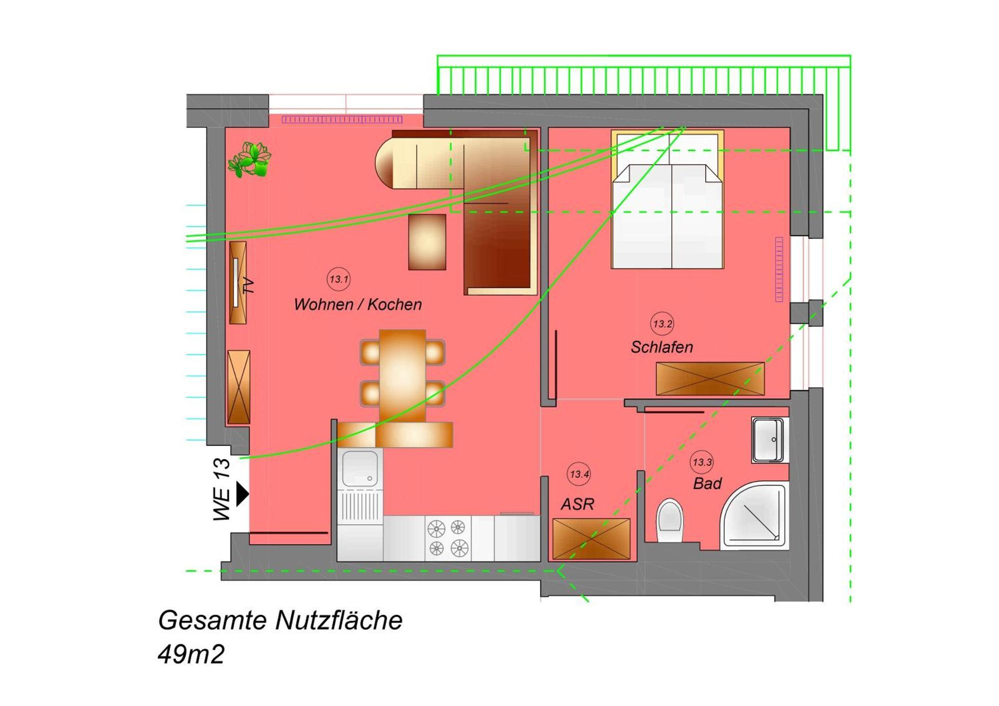 Traumhaftes Appartement - Odins Blick Wohnung 13 , Sauna Und Privatstrand, Blick Zur Ostsee Lobbe Eksteriør bilde