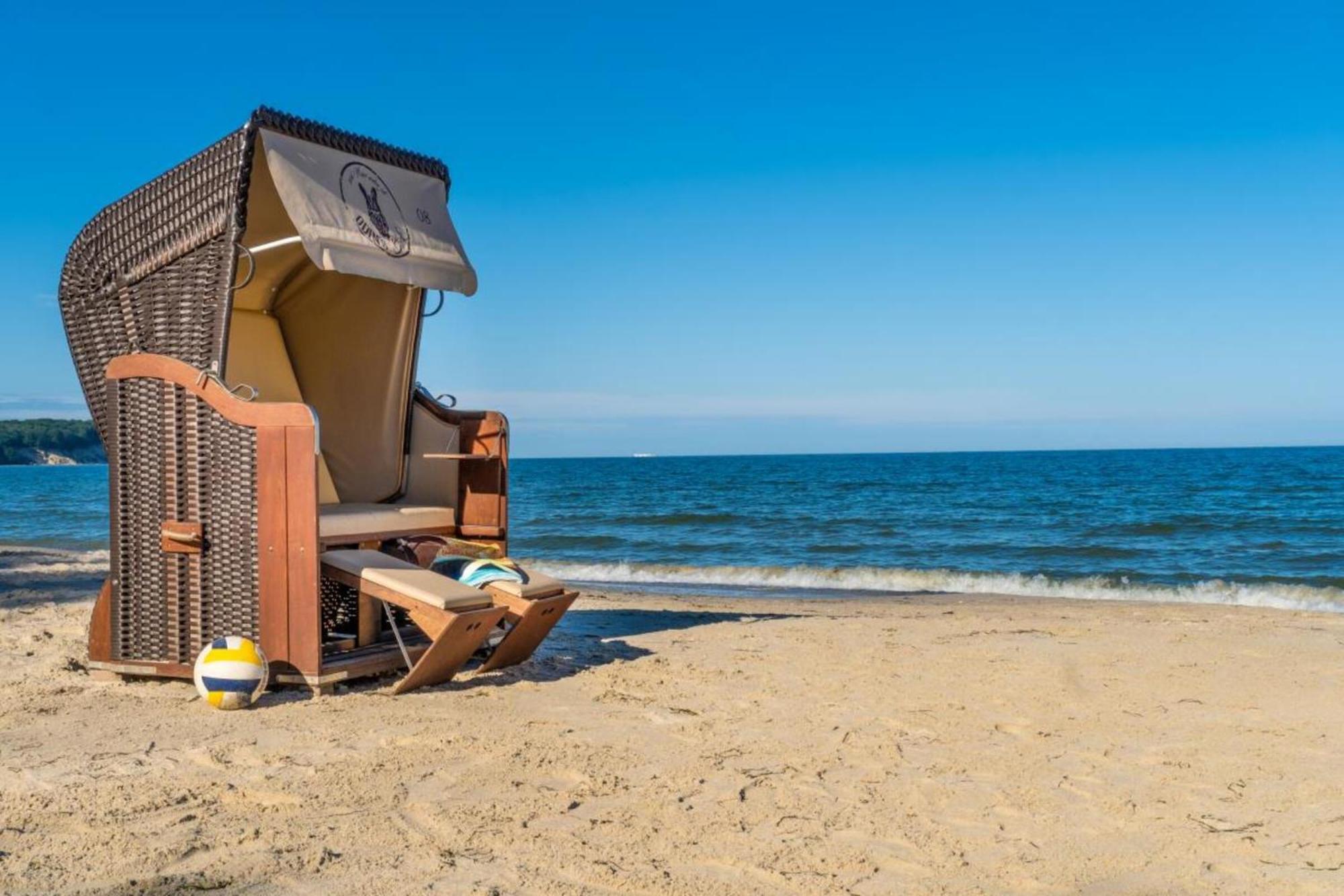 Traumhaftes Appartement - Odins Blick Wohnung 13 , Sauna Und Privatstrand, Blick Zur Ostsee Lobbe Eksteriør bilde