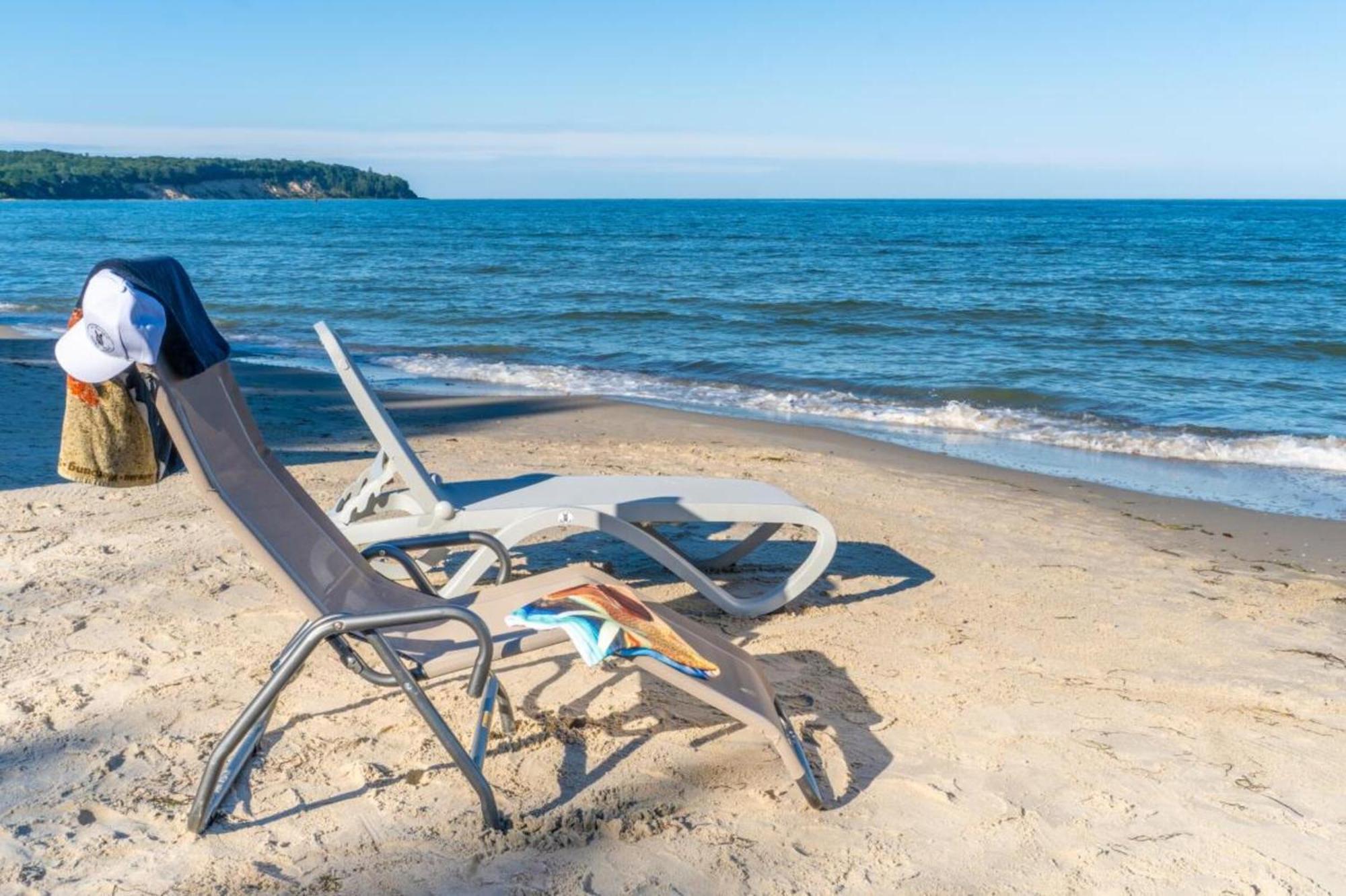 Traumhaftes Appartement - Odins Blick Wohnung 13 , Sauna Und Privatstrand, Blick Zur Ostsee Lobbe Eksteriør bilde